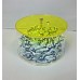 Contenitore porta caramelle a forma cilindrica barattolo H12 cm